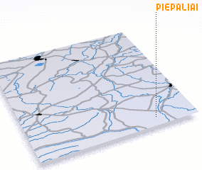 3d view of Piepaliai