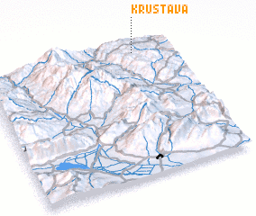 3d view of Krŭstava