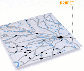 3d view of Prunet