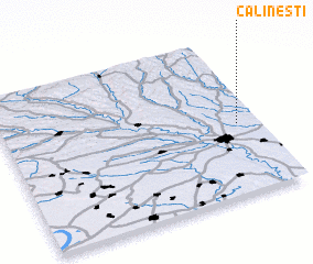 3d view of Călineşti