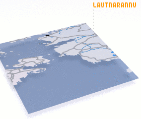 3d view of Lautna-Rannu