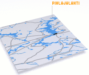 3d view of Pihlajalahti