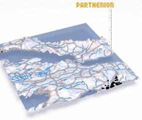 3d view of Parthénion