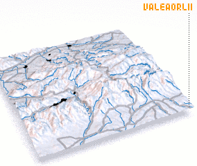 3d view of Valea Orlii
