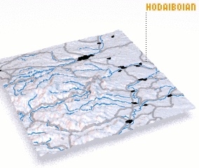 3d view of Hodăi-Boian