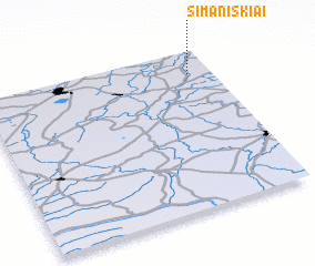 3d view of Simaniškiai