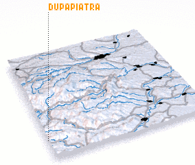 3d view of După Piatră