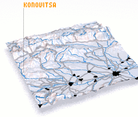 3d view of Konʼovitsa