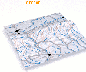 3d view of Oteşani