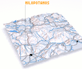 3d view of Milopótamos