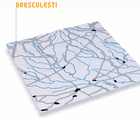 3d view of Dreşculeşti