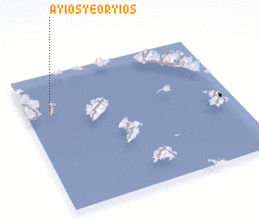 3d view of Áyios Yeóryios