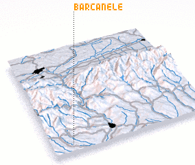 3d view of Bărcanele