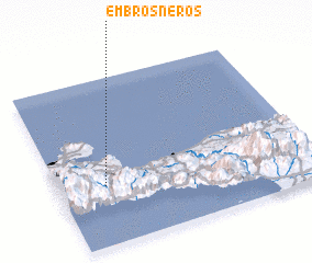 3d view of Embrósneros