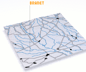 3d view of Brăneţ