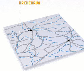 3d view of Krekenava