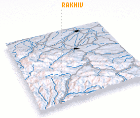 3d view of Rakhiv