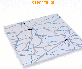 3d view of Strebeikiai