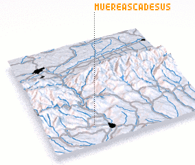 3d view of Muereasca de Sus