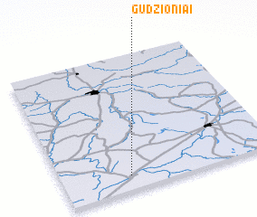 3d view of Gudžioniai