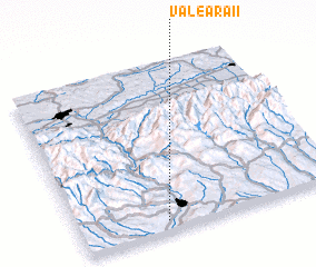 3d view of Valea Răii