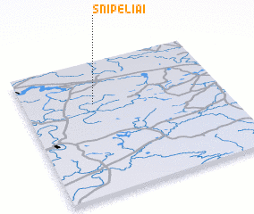 3d view of Šnipeliai