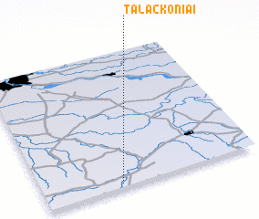 3d view of Talačkoniai