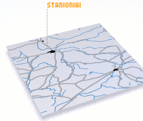 3d view of Stanioniai