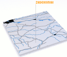 3d view of Žadeikoniai