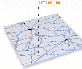 3d view of Petrošiūnai