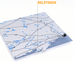 3d view of Molnträsk