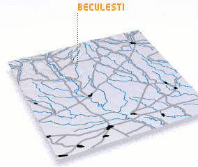 3d view of Beculeşti