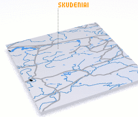 3d view of Skudeniai