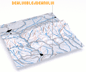 3d view of Dealu Oblejdeanului