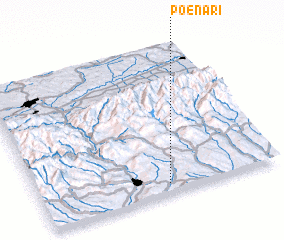 3d view of Poenari