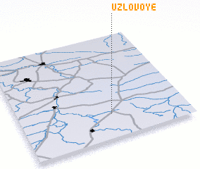 3d view of Uzlovoye