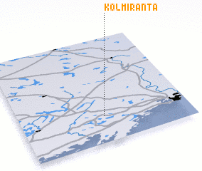 3d view of Kolmiranta