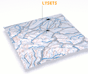 3d view of Lysetsʼ