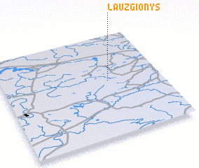 3d view of Lauzgionys