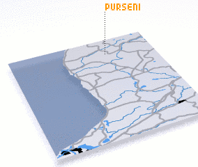 3d view of Puršēni