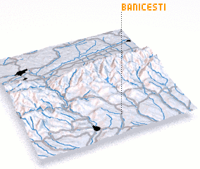 3d view of Băniceşti