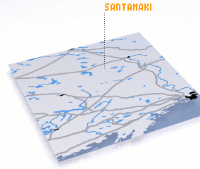 3d view of Santamäki