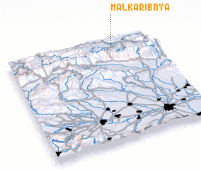 3d view of Malka Ribnya