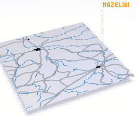 3d view of Maželiai