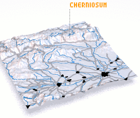 3d view of Cherni Osŭm