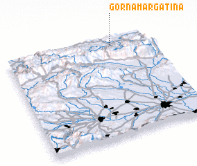 3d view of Gorna Margatina