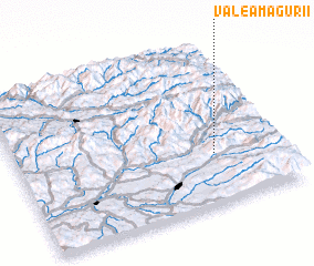 3d view of Valea Măgurii