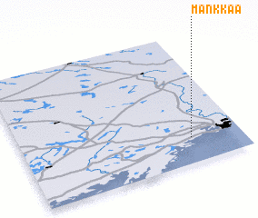 3d view of Mankkaa