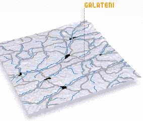 3d view of Gălăţeni