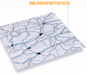 3d view of Valea Sapartocului